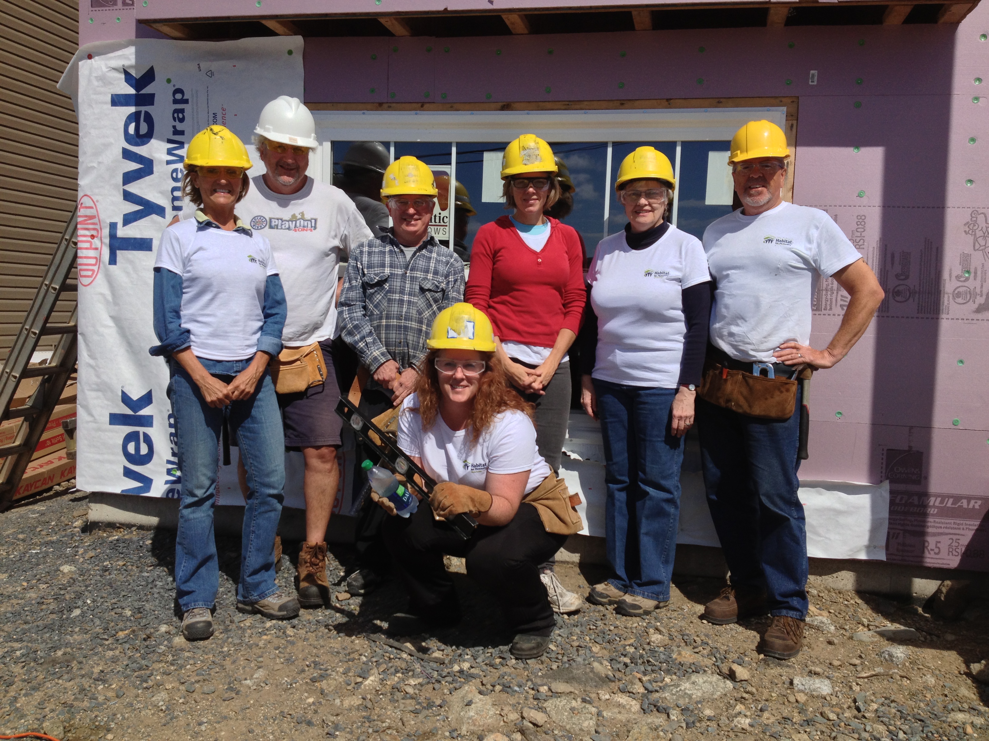 AIC team builds a home for a family in Halifax, Nova Scotia