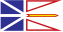 Newfoundland flag (small thumbnail)